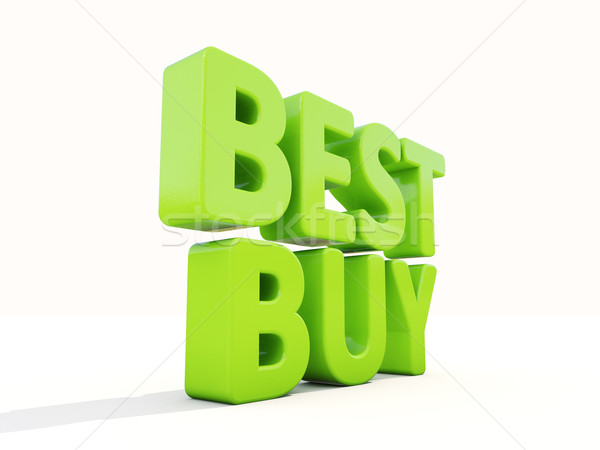 3d Best Buy Stock photo © Supertrooper