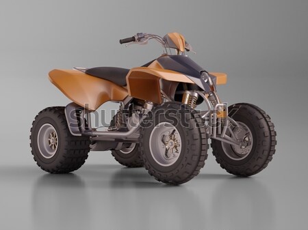 Quad isolated Stock photo © Supertrooper