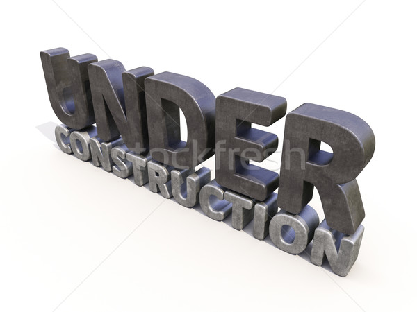 Under construction Stock photo © Supertrooper