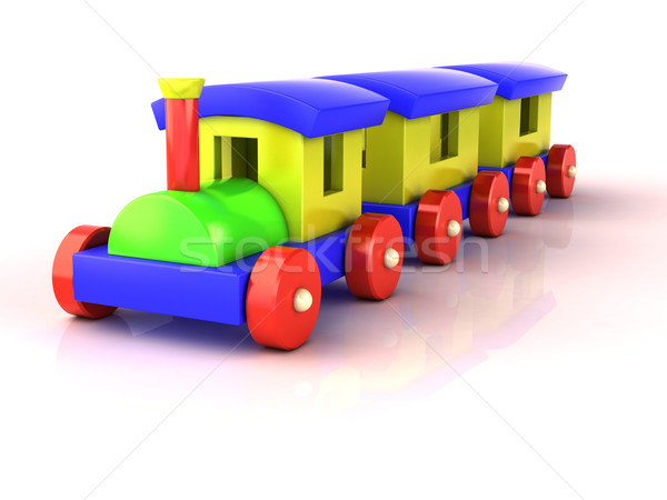 Toy train Stock photo © Supertrooper