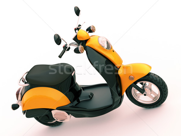 Classic scooter Stock photo © Supertrooper