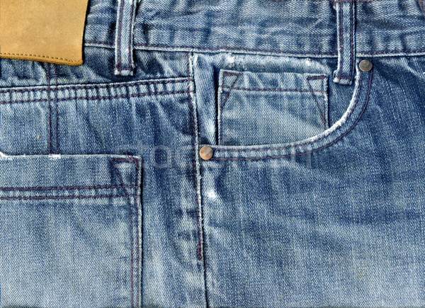 Jeans Fabric  Background Stock photo © Supertrooper