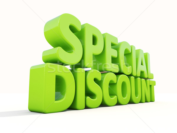 3d Special discount Stock photo © Supertrooper