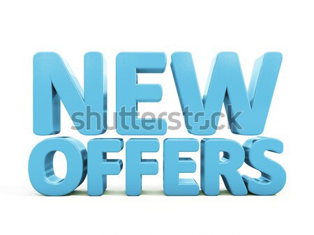 3d New offers Stock photo © Supertrooper