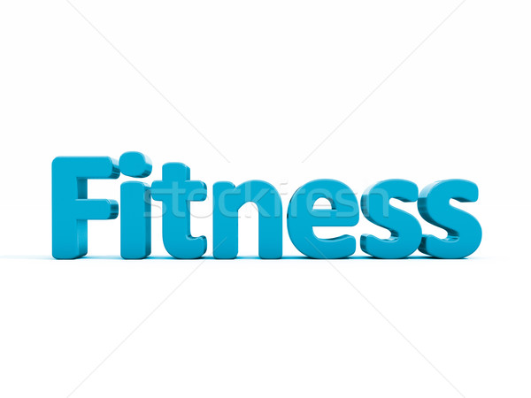 3d word fitness Stock photo © Supertrooper