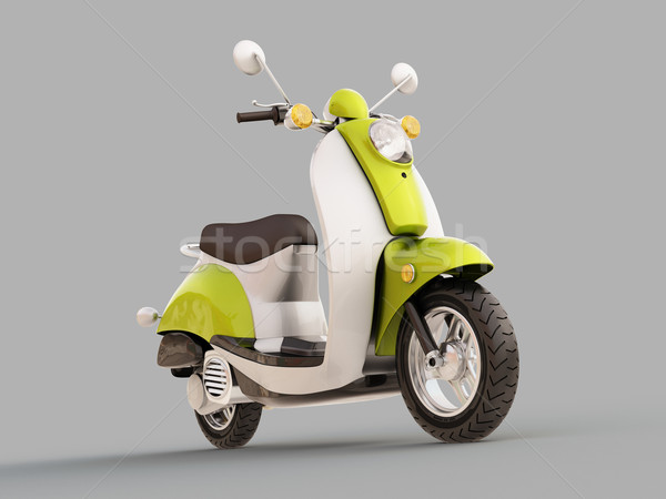 Classic scooter Stock photo © Supertrooper