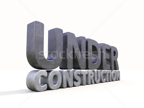 Under construction Stock photo © Supertrooper