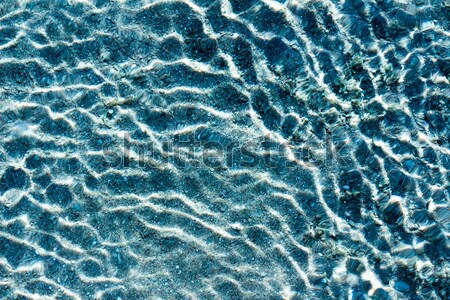Transparent water of sea beach Stock photo © Supertrooper