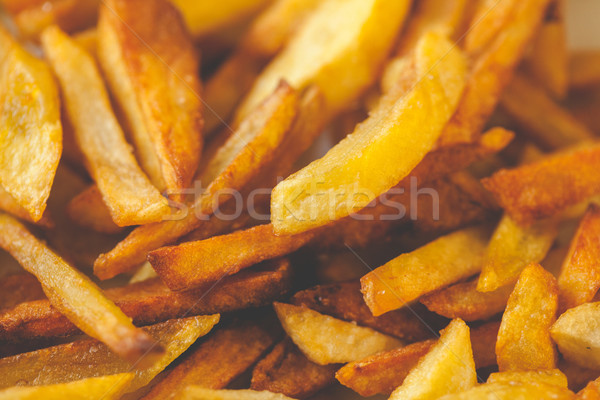 Home fries potatoes Stock photo © Supertrooper