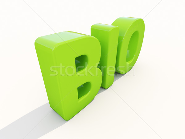 3D 生物 圖標 白 3d圖 性質 商業照片 © Supertrooper