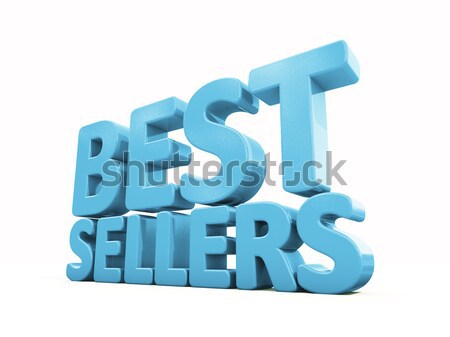 Stock photo: 3d best sellers