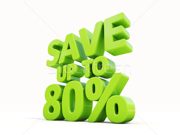 Save up to 80% Stock photo © Supertrooper