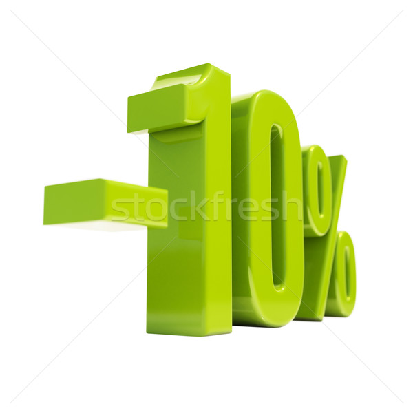 10 Percent Sign Stock photo © Supertrooper