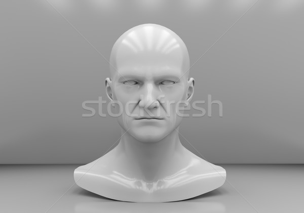 Man's head close-up Stock photo © Supertrooper