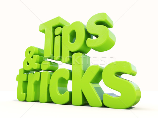 3d tips and tricks Stock photo © Supertrooper