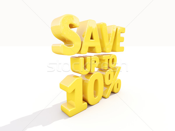 Save up to 10% Stock photo © Supertrooper