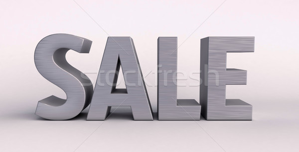 Sale 3d renfer Stock photo © Supertrooper