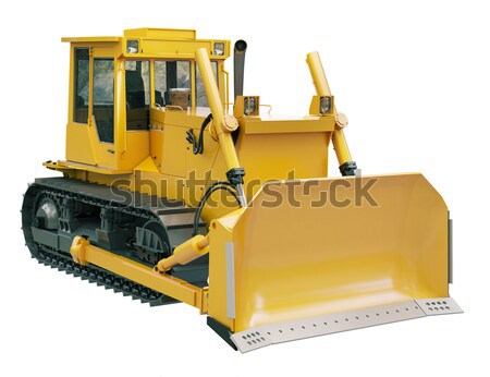 Heavy crawler bulldozer Stock photo © Supertrooper