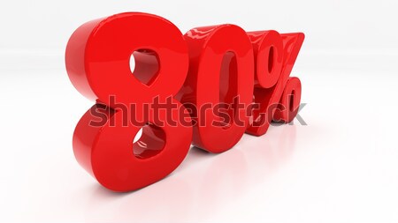 3D sixty percent Stock photo © Supertrooper