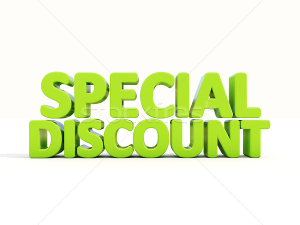 3d Special discount Stock photo © Supertrooper