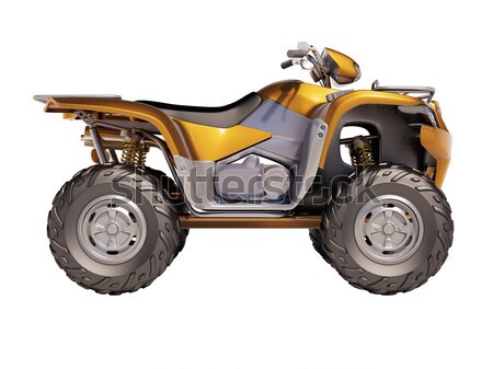 Quad isolated Stock photo © Supertrooper