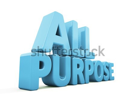 Stock photo: 3d All Purpose