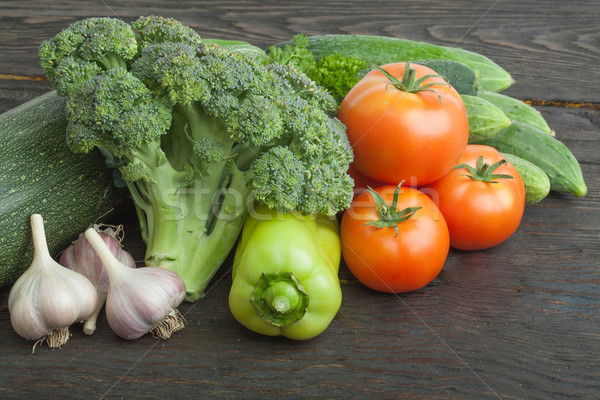 Still life vegetables Stock photo © Supertrooper
