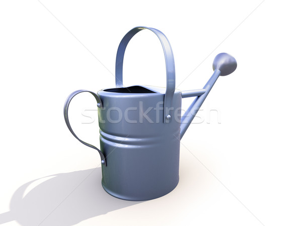 Watering can made of metal Stock photo © Supertrooper