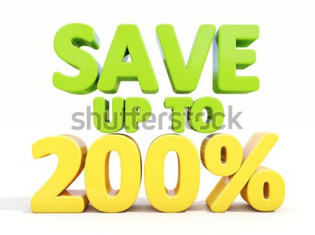 Save up to 20% Stock photo © Supertrooper
