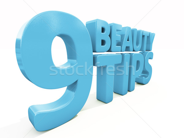 3d Beauty tips Stock photo © Supertrooper