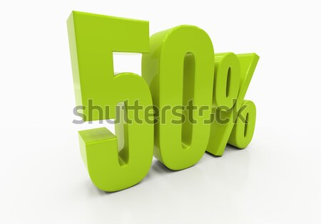Percentage sign Stock photo © Supertrooper