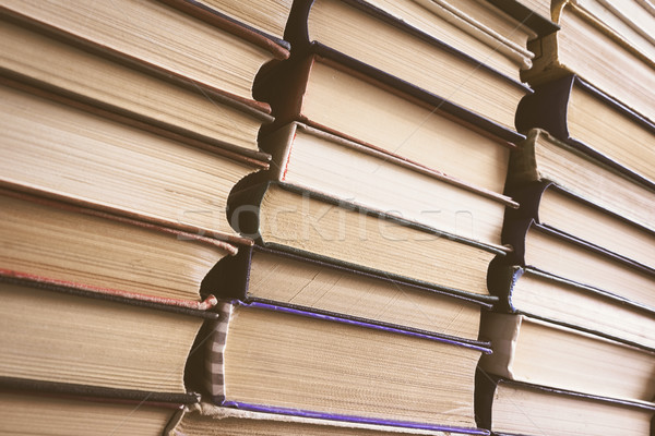 Oude boeken onderwijs kennis leren Stockfoto © Supertrooper