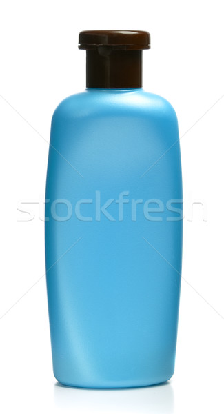 Fles shampoo geïsoleerd Blauw witte lichaam Stockfoto © Supertrooper