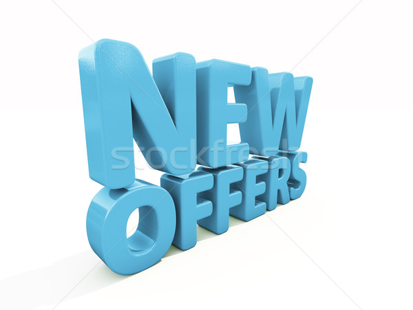 3d New offers Stock photo © Supertrooper