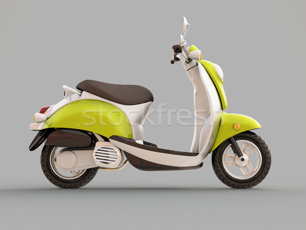 Classic scooter Stock photo © Supertrooper