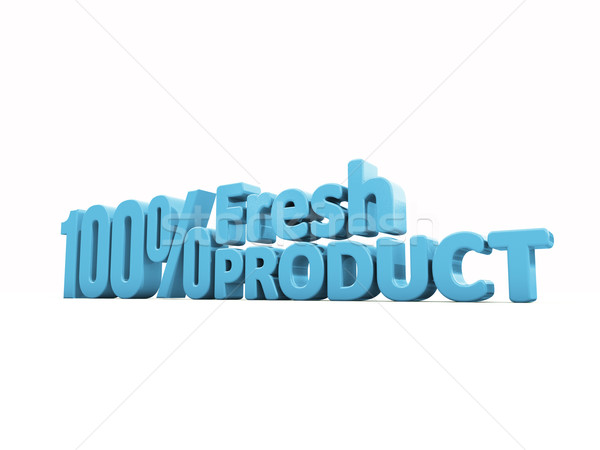 3d Fresh Product  Stock photo © Supertrooper