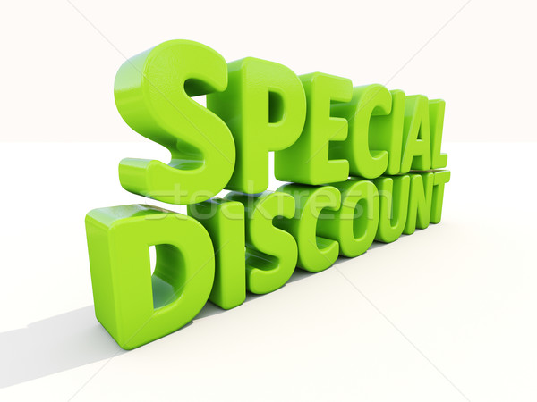 3d Special discount Stock photo © Supertrooper