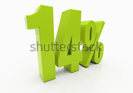 Percentage sign Stock photo © Supertrooper