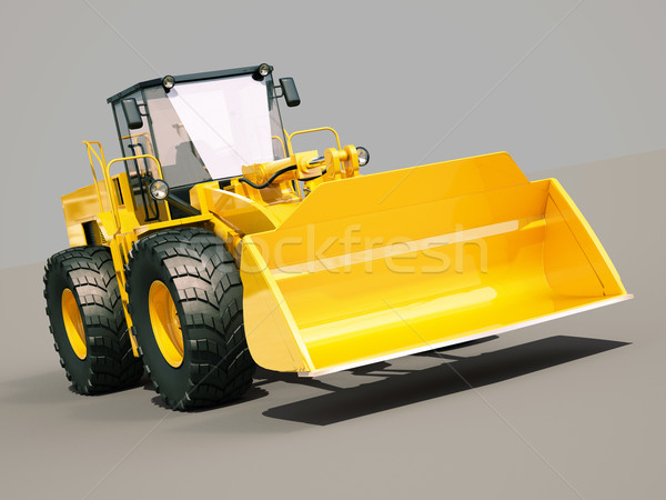 Stock photo: Front loader