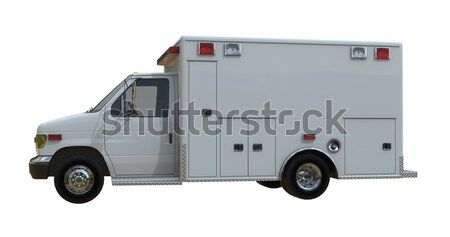 Gray commercial delivery van Stock photo © Supertrooper
