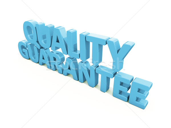 3d Quality guarantee Stock photo © Supertrooper
