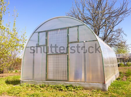 Gewächshaus wenig Luft Obst Garten Gemüse Stock foto © Supertrooper