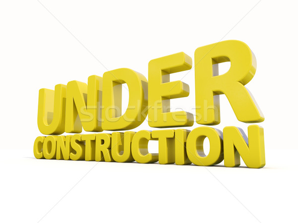 Under construction Stock photo © Supertrooper