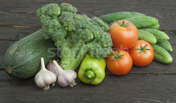 Still life vegetables Stock photo © Supertrooper
