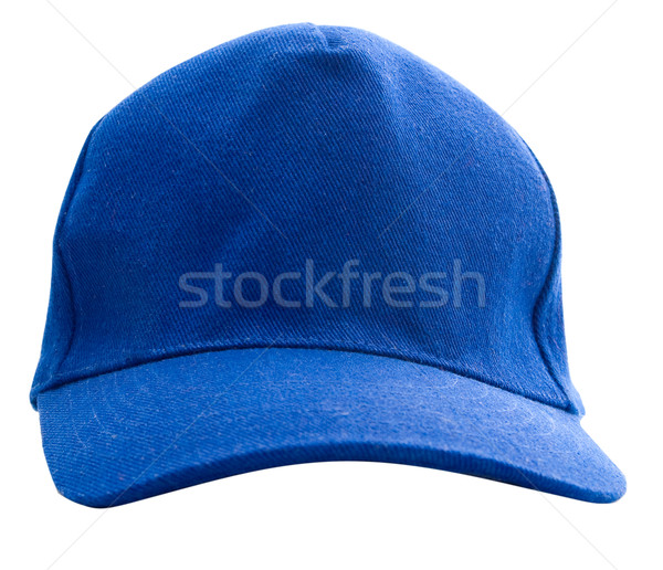 Blue baseball cap isolated Stock photo © Supertrooper