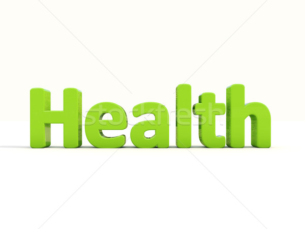 3d word health  Stock photo © Supertrooper