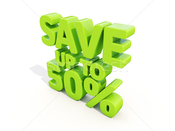 Save up to 50% Stock photo © Supertrooper