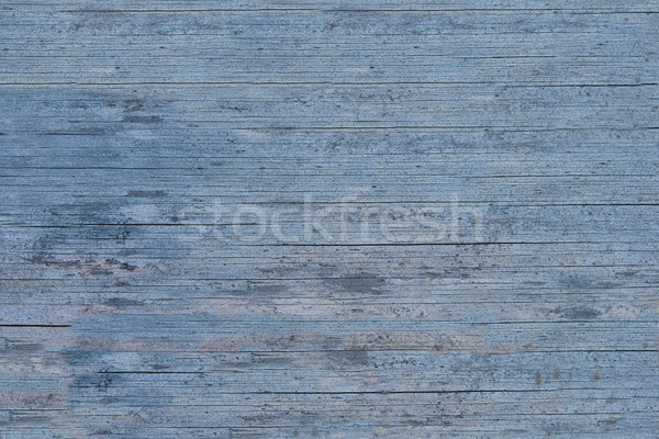 Old wooden blue painted surface Stock photo © Supertrooper