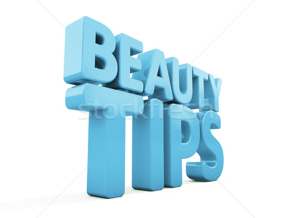 3d Beauty tips Stock photo © Supertrooper