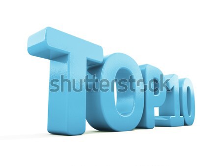 Stock photo: 3d Top